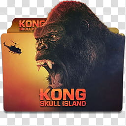 Kong Skull Island  Folder Icon , Kong Skull Island v_x transparent background PNG clipart