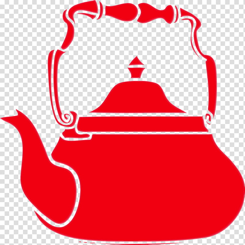 MLP Resource Clutter , red ribbon bow, pink-and-purple teapot and teacup  art transparent background PNG clipart