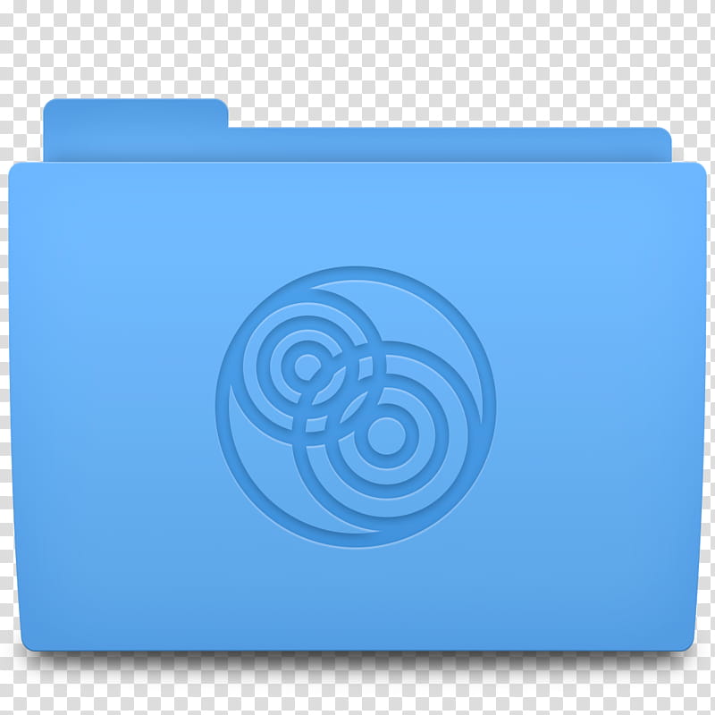 Accio Folder Icons for OSX, Server-Apps, blue folder illustration transparent background PNG clipart