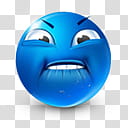 Very emotional emoticons , , blue emoji illustration transparent background PNG clipart