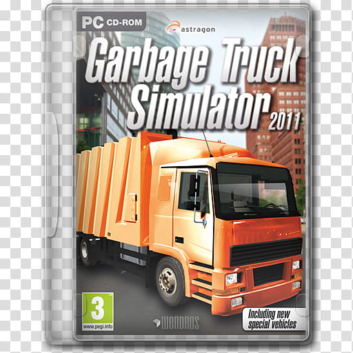 Game Icons , Garbage Truck Simulator  transparent background PNG clipart