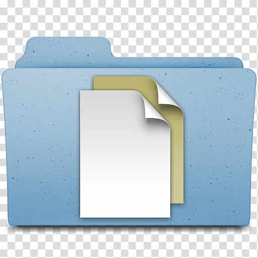 Mac OS X Folders, Documents icon transparent background PNG clipart