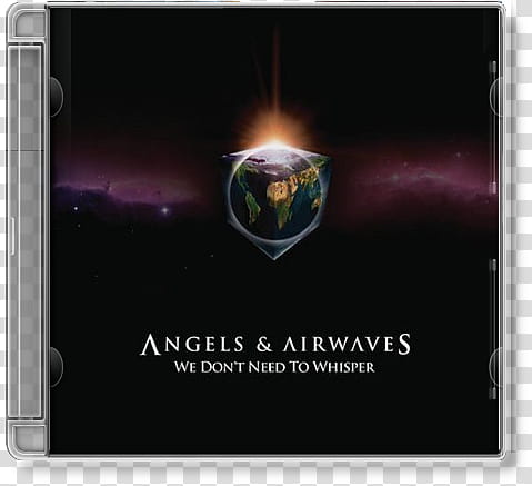 Album Cover Icons, angels and airwaves we dont need to whisper, closed Angels & Airwaves CD case transparent background PNG clipart