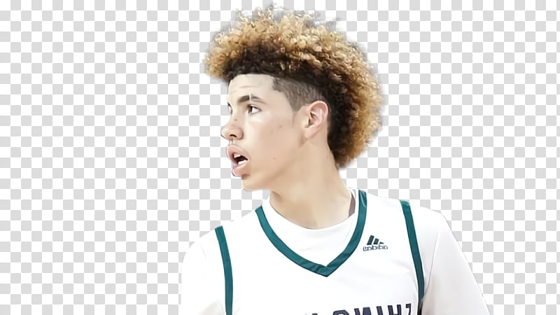 Microphone, Lamelo Ball, Basketball Player, Sport, Afro, Hair Coloring, Headgear, Hairstyle transparent background PNG clipart