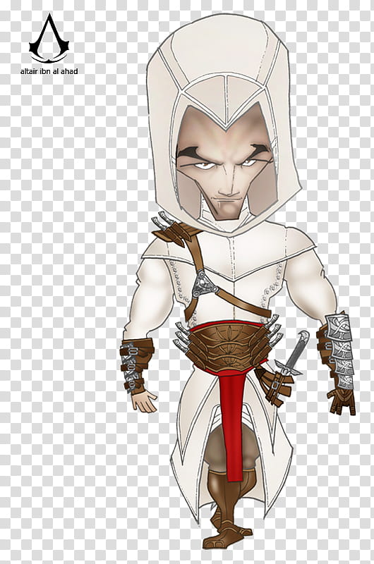 Altair ibn al Ahad, male anime character transparent background PNG clipart