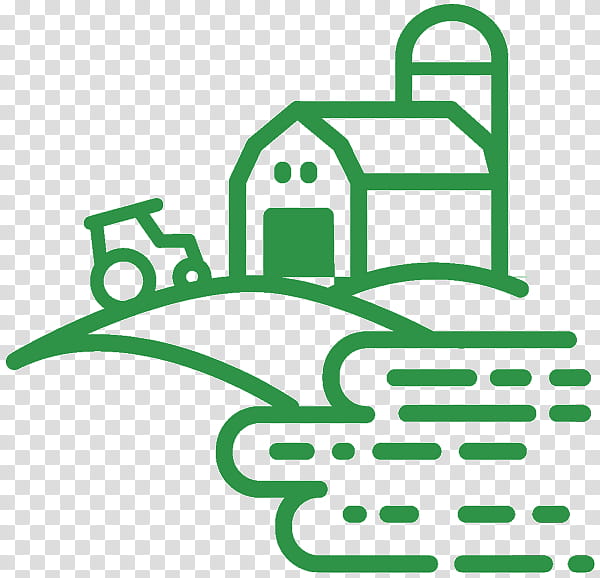Creative, Drawing, Line Art, Cartoon, Farm, Agriculture, Company, Green transparent background PNG clipart