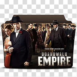 Pack  TV Series Folder Icons, Boardwalk Empire x transparent background PNG clipart