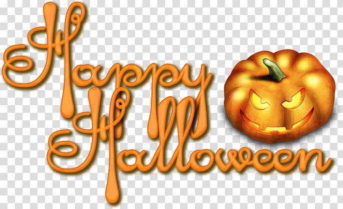 Cartoon Halloween Pumpkin, Halloween , October 31, Logo, Text, Holiday, Food, News transparent background PNG clipart