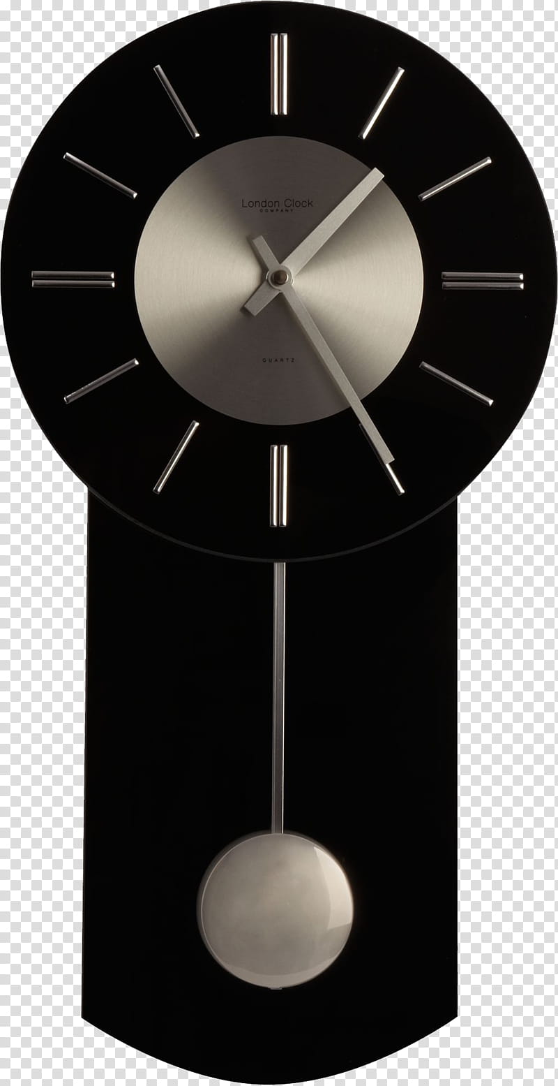 black analog clock at : transparent background PNG clipart