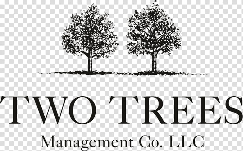 New York City, Two Trees Management, Logo, Real Estate, Company, Brooklyn, Text, Woody Plant transparent background PNG clipart