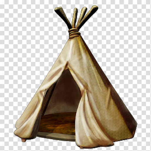 Tent, Tipi, Wigwam, Shelter, Beige, Furniture transparent background PNG clipart