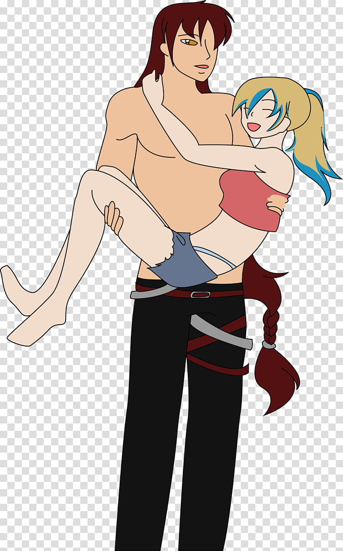 Nathan and Kiara (for Yami) transparent background PNG clipart