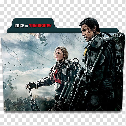 Edge of Tomorrow  Folder Icon, Edge of Tomorrow () transparent background PNG clipart