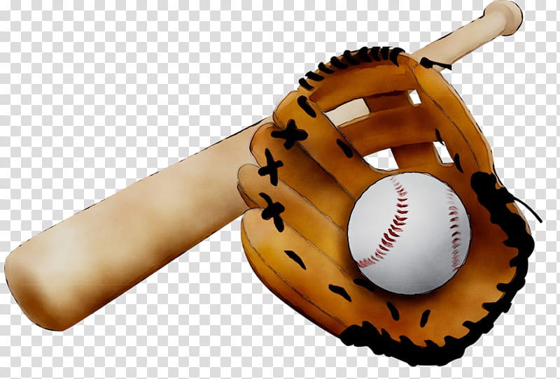 baseball glove and bat clipart