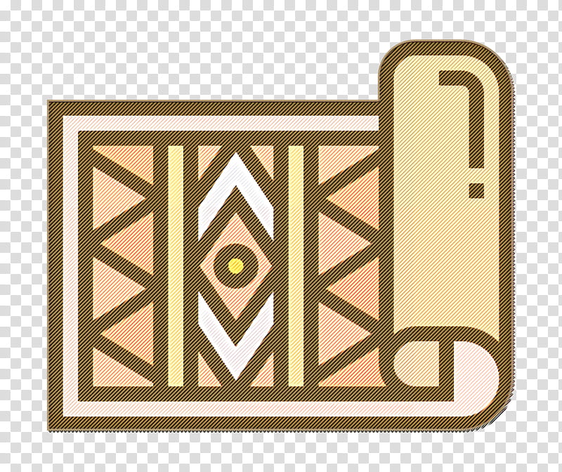 Carpet icon Home Decoration icon, Line, Triangle, Rectangle transparent background PNG clipart