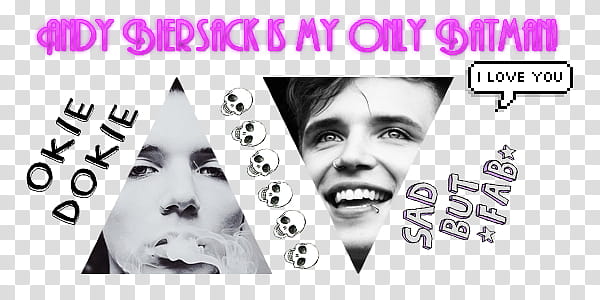 Andy Biersack transparent background PNG clipart