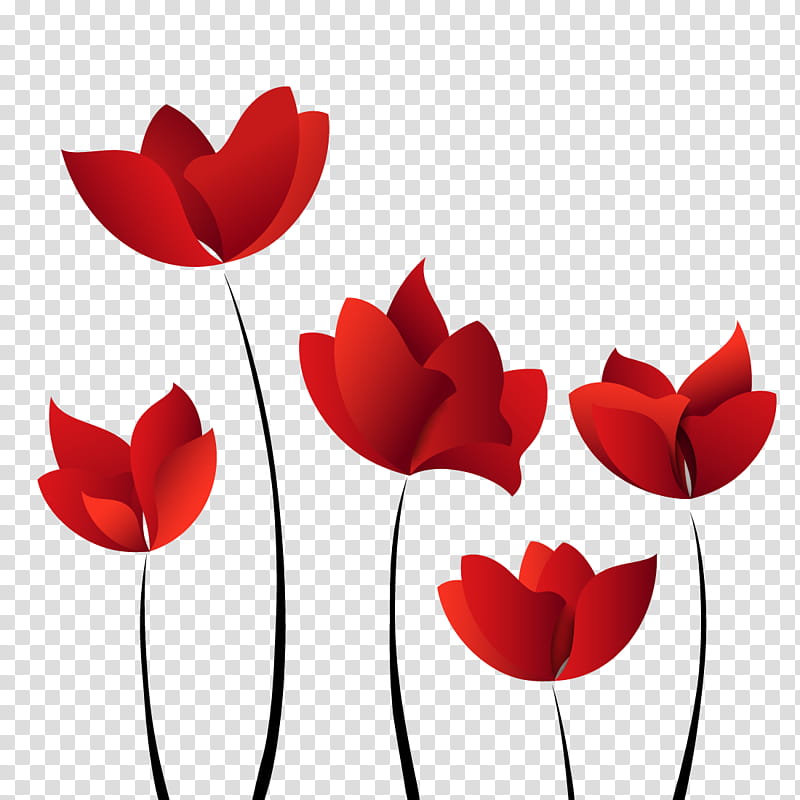 Drawing Of Family, Flower, Petal, Red, Tulip, Leaf, Plant, Coquelicot transparent background PNG clipart