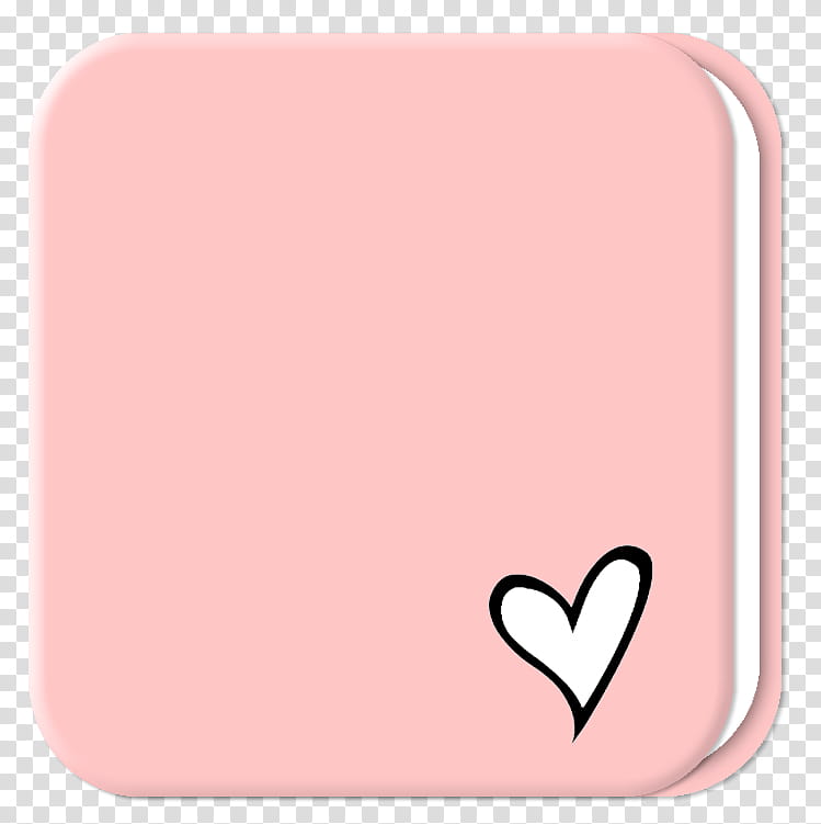 Folders Cute, pink and white heart folder icon illustration transparent background PNG clipart