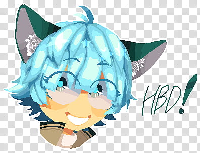 hbd Robyn transparent background PNG clipart