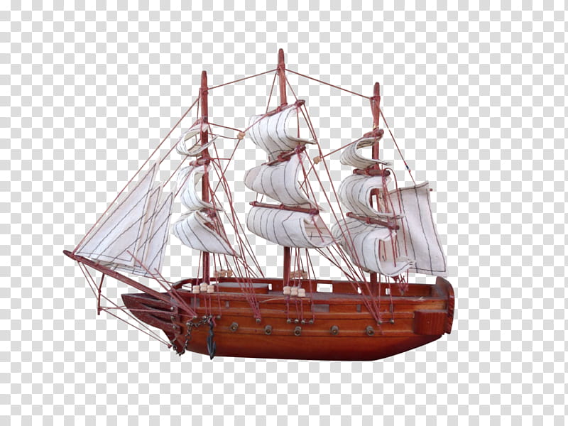 toy ship, brown and white ship wooden ornament transparent background PNG clipart