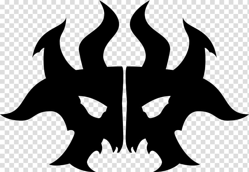 Cult of Rakdos Guild Symbol, black mask illustration transparent background PNG clipart