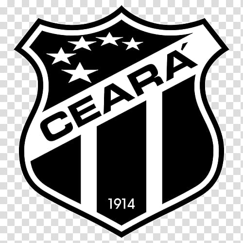 Football, Logo, Symbol, Coat Of Arms, Emblem, Fortaleza, White, Black transparent background PNG clipart
