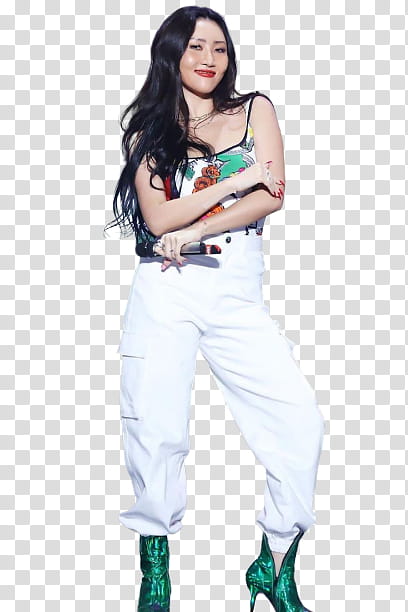 # Hwasa (Mamamoo) transparent background PNG clipart