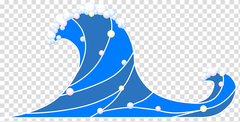 DSK Feathers and Fins, blue ocean wave illustration transparent background PNG clipart
