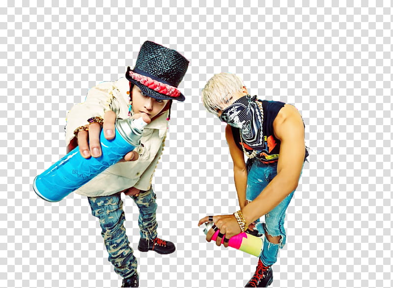 G Dragon y Taeyang transparent background PNG clipart