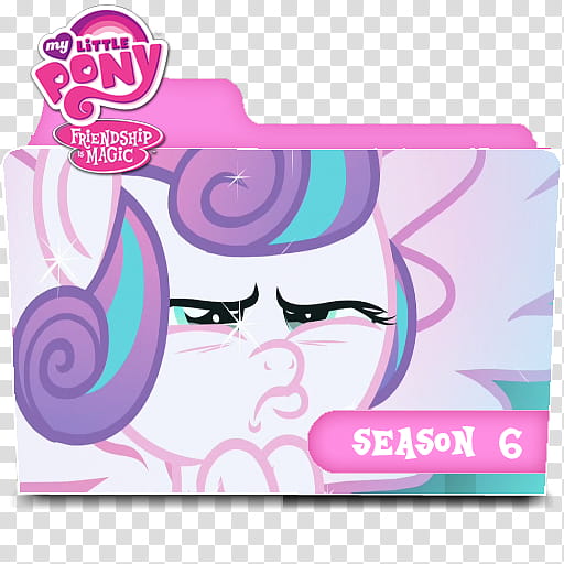 MLP Folders Season , My Little Pony Friendship & Magic theme folder transparent background PNG clipart