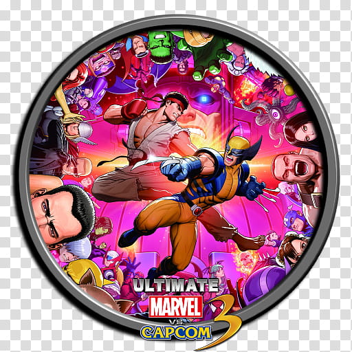 Ultimate Marvel vs Capcom  Icon, Marvel vs Capcom  Ultimate transparent background PNG clipart