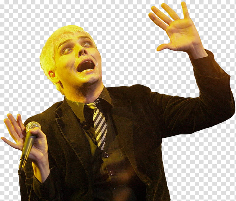 Gerard Way transparent background PNG clipart