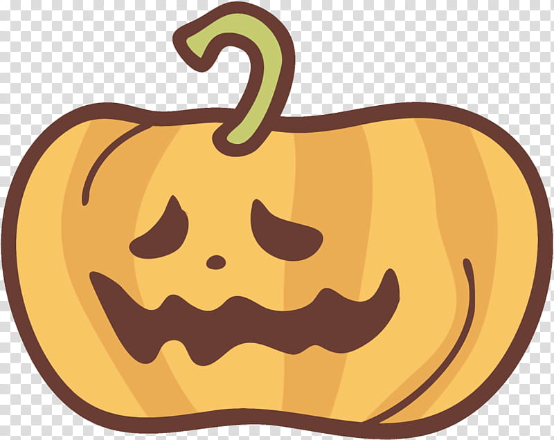 Jack-o-Lantern Halloween pumpkin carving, Jack O Lantern, Halloween , Calabaza, Orange, Yellow, Vegetable, Cartoon transparent background PNG clipart