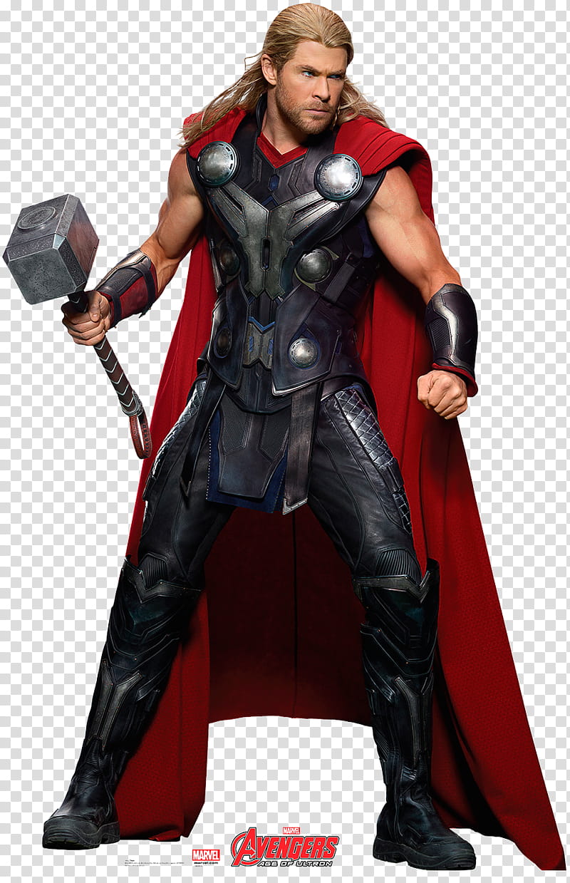 Thor RENDER from Marvel The Avengers AoU, Thor illustration transparent background PNG clipart