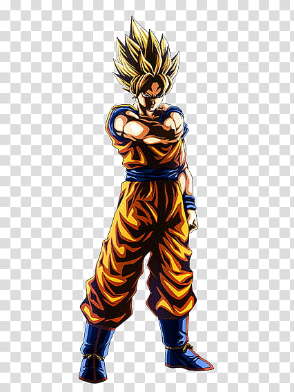 Everlasting legend super Saiyan goku transparent background PNG clipart