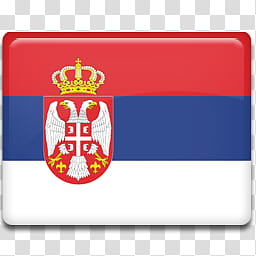 All in One Country Flag Icon, Serbia-Flag- transparent background PNG clipart