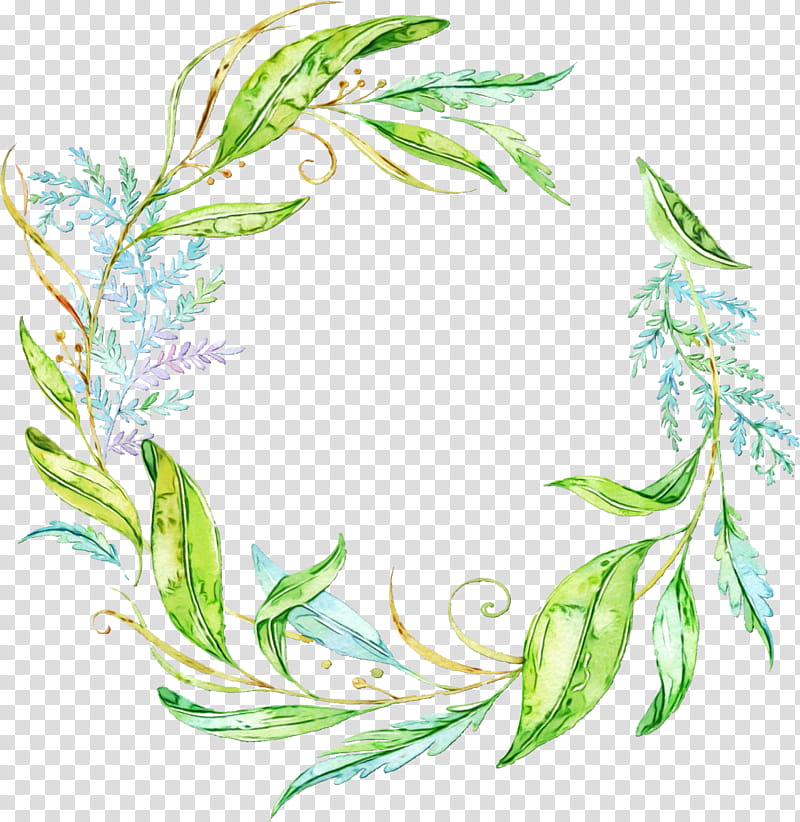 leaf plant tarragon herbal, Watercolor, Paint, Wet Ink transparent background PNG clipart