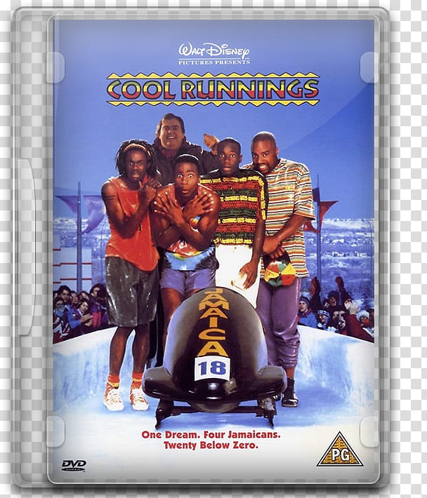 Cool Runnings  DVD Case Icon transparent background PNG clipart