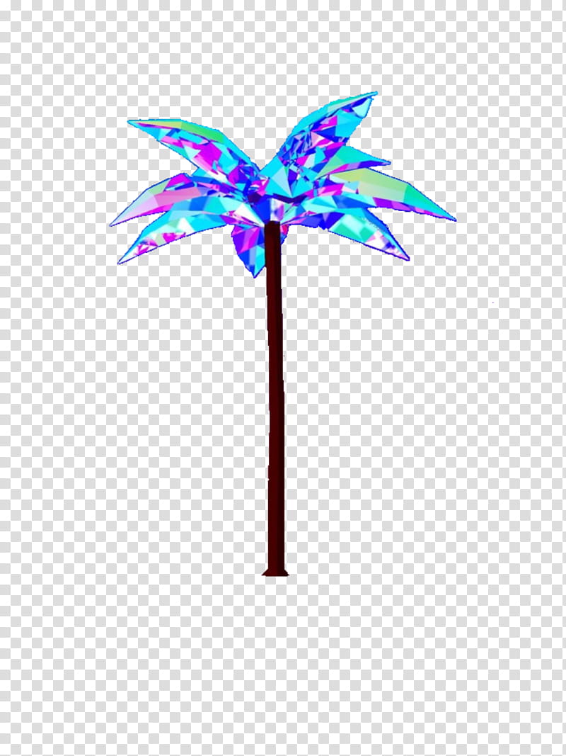 Vaporwave Palm Tree, Seapunk, Palm Trees, Instagram, Plants, Beach, Sticker, Leaf transparent background PNG clipart
