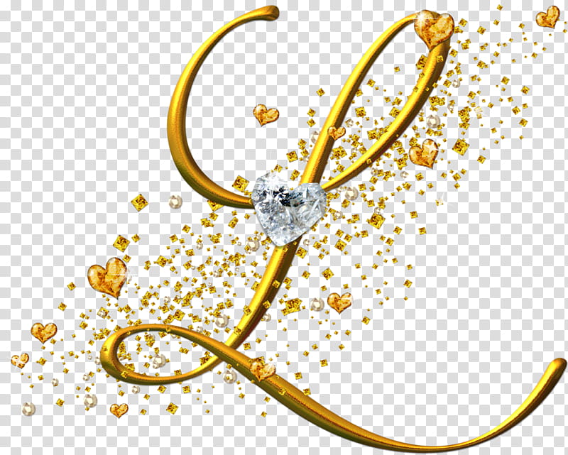 Letras, gold letter l logo transparent background PNG clipart