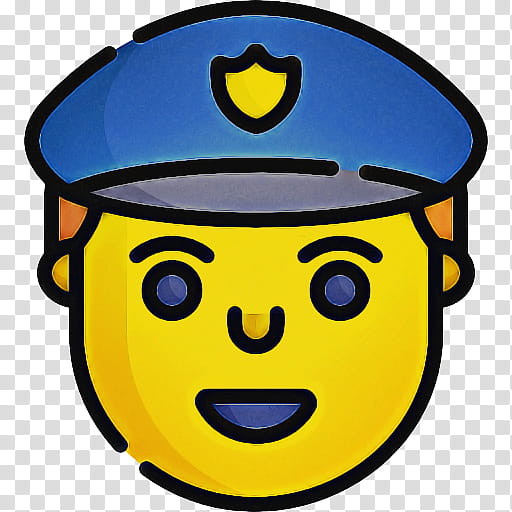 Police Emoji, Smiley, Computer, Yellow, Traffic, Police Officer, Emoticon, Facial Expression transparent background PNG clipart