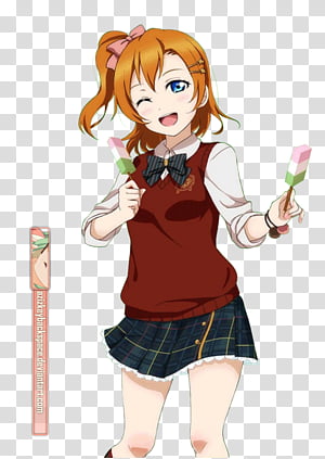 Free: 1 Anime - Love Live Honoka Card, HD Png Download - 995x1466(#81965   