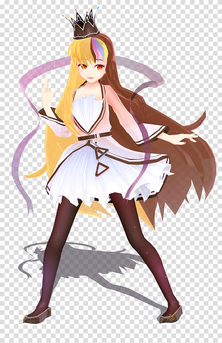 I&#;m lazy to make MMD transparent background PNG clipart