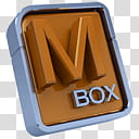 Autodesk Icon Set, Mudbox-, M Box logo transparent background PNG clipart