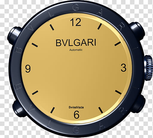 Bvlgari Clock for Object Dock, clock bvlgari transparent background PNG clipart