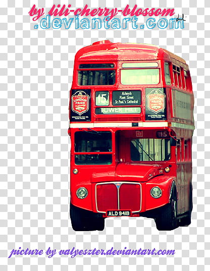 , red extended bus transparent background PNG clipart