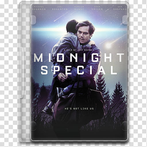 Movie Icon Mega , Midnight Special, Midnight Special DVD case transparent background PNG clipart