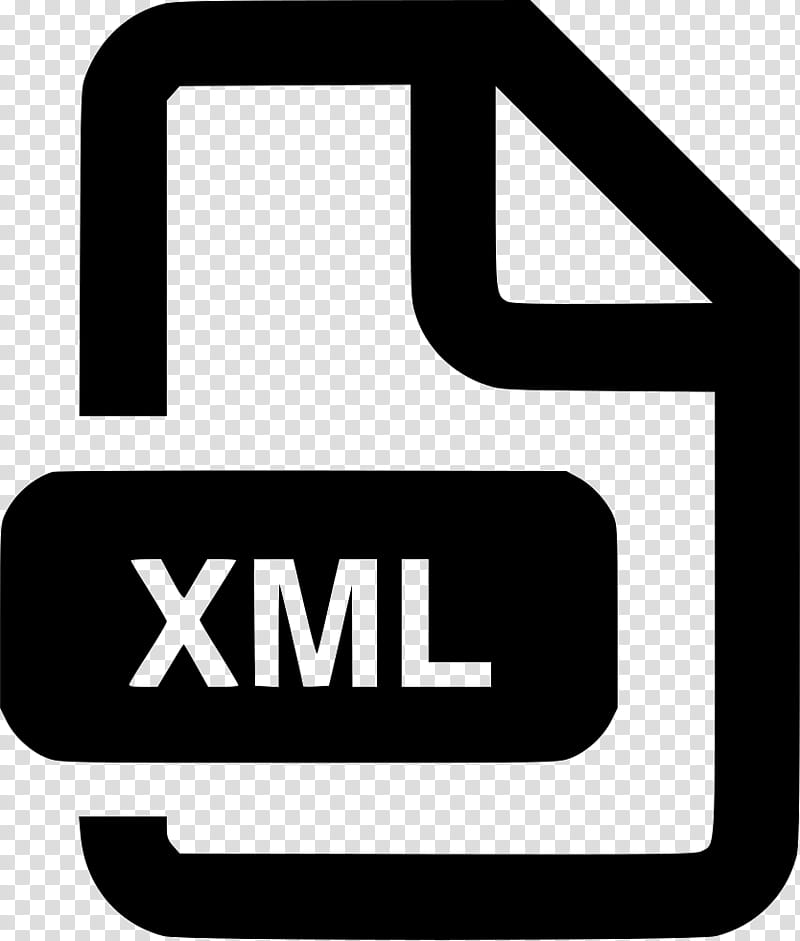 Xml Black, Xlsx, Office Open XML, Docx, Sass, Logo, Text, Black And White transparent background PNG clipart