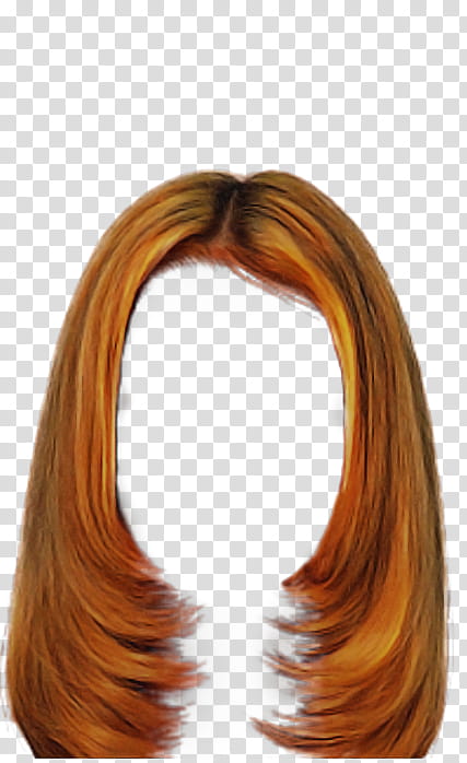 orange hair clipart