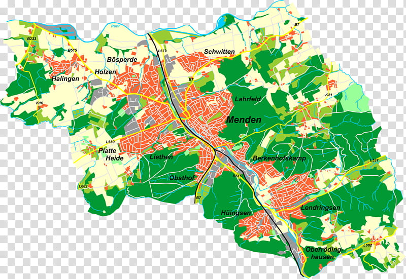 Plant Leaf, Lendringsen, Iserlohn, Asbeck, Map, Amt Menden, North Rhinewestphalia, Germany transparent background PNG clipart